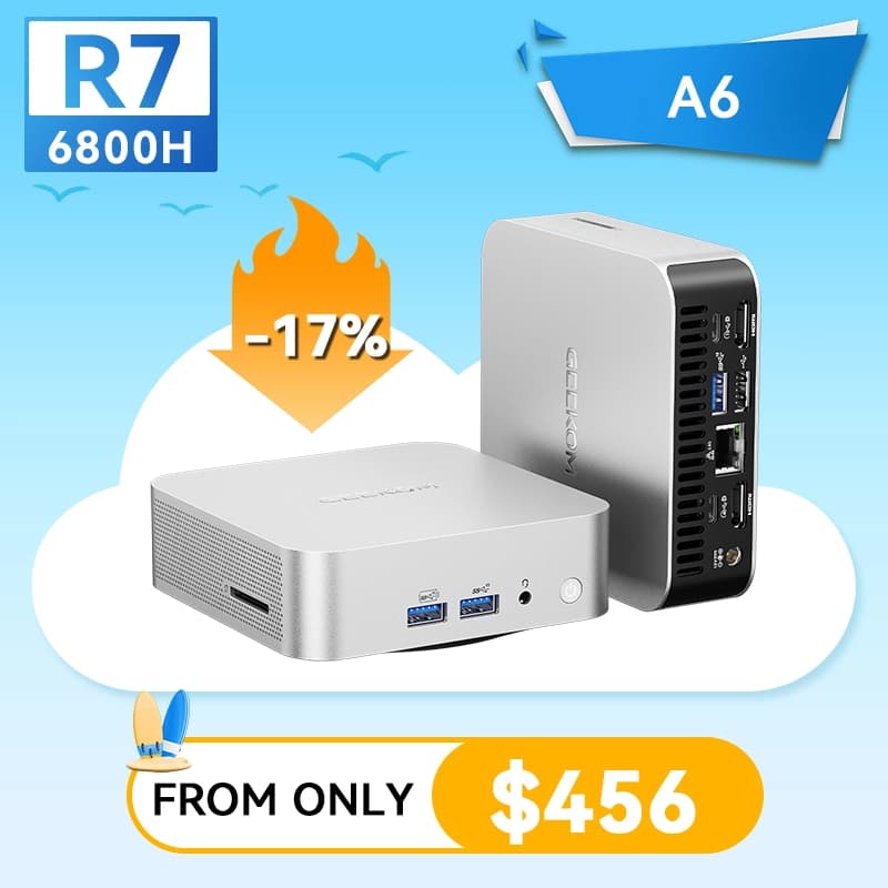 Geekom A6 Mini PC (manufacturer image)